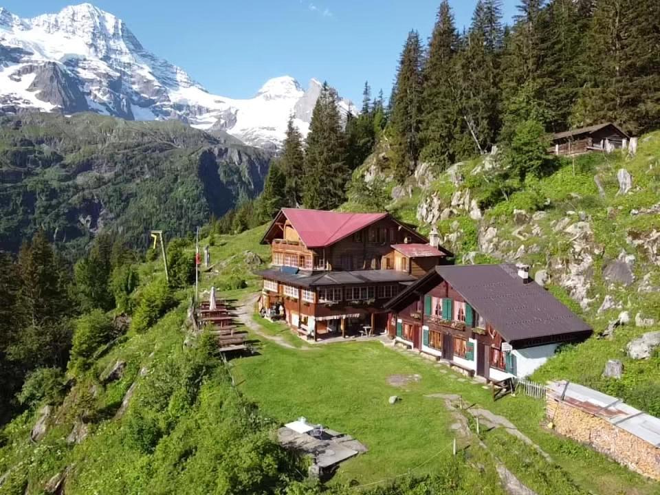 Hotel Berggasthaus Tschingelhorn Stechelberg Zewnętrze zdjęcie