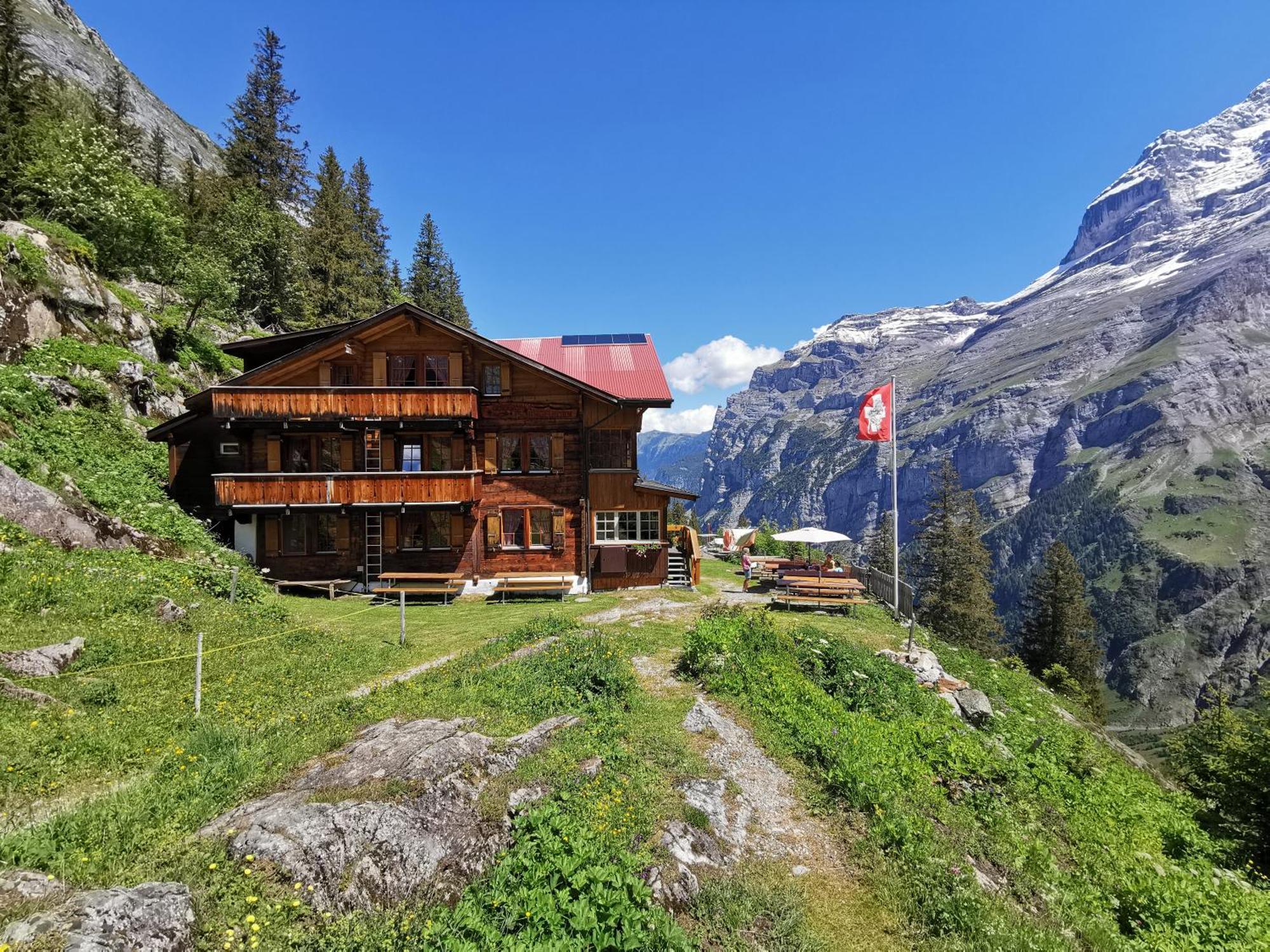 Hotel Berggasthaus Tschingelhorn Stechelberg Zewnętrze zdjęcie